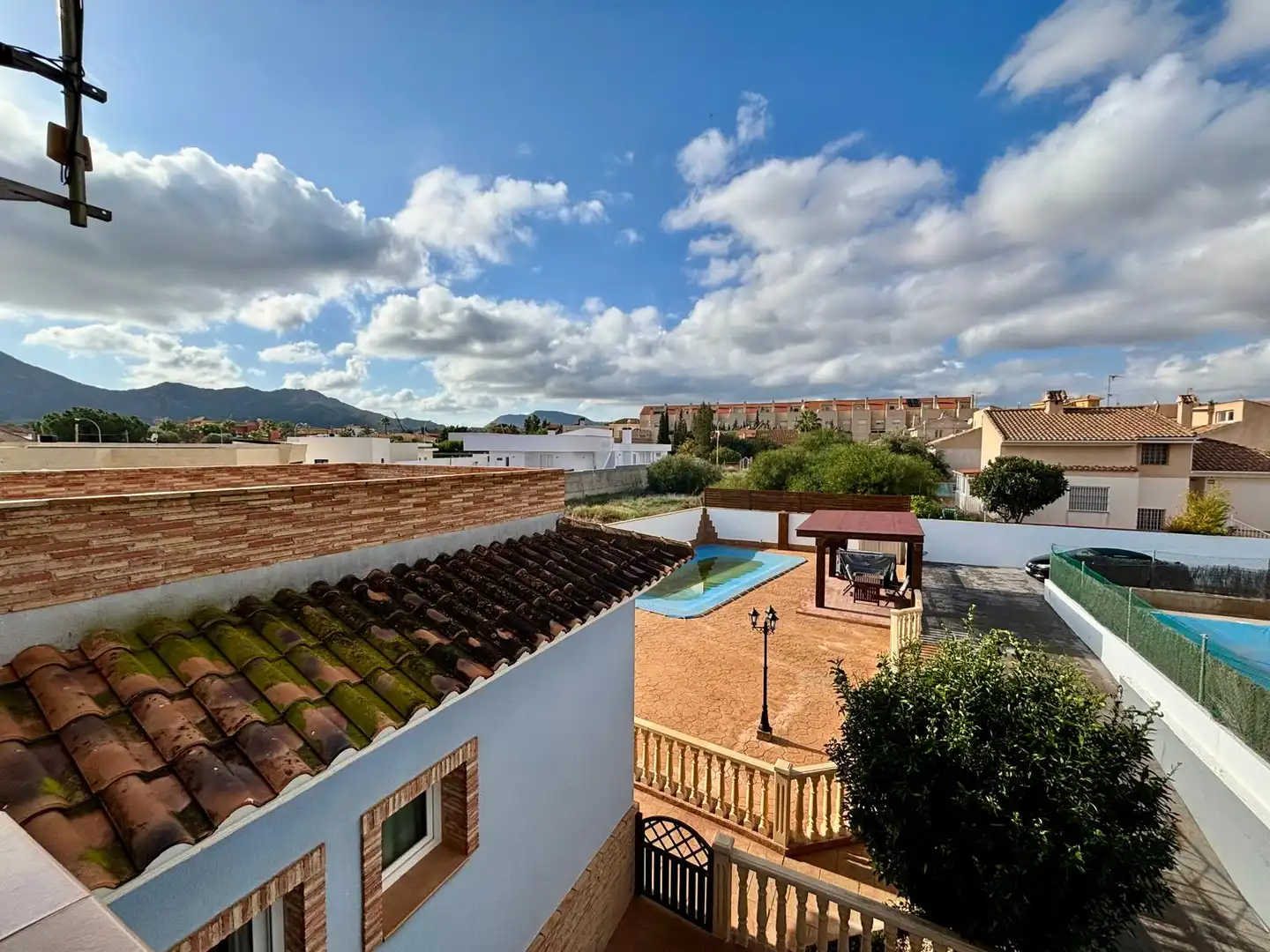 Vista exterior de Casa o chalet en venta en Cartagena con Calefacción, Jardín privado y Terraza
