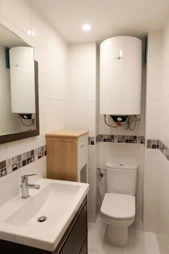 Bathroom of Flat for sale in Andorra (Teruel)  with Air Conditioner and Terrace