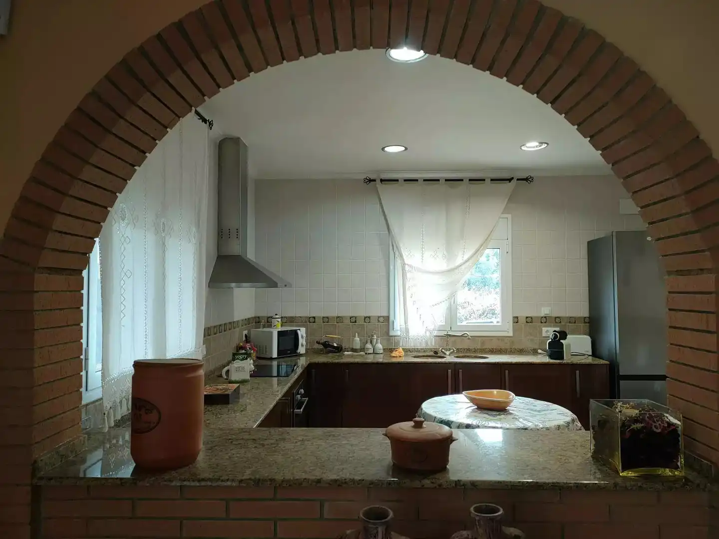 Cocina de Casa o chalet en venta en Riudarenes con Terraza