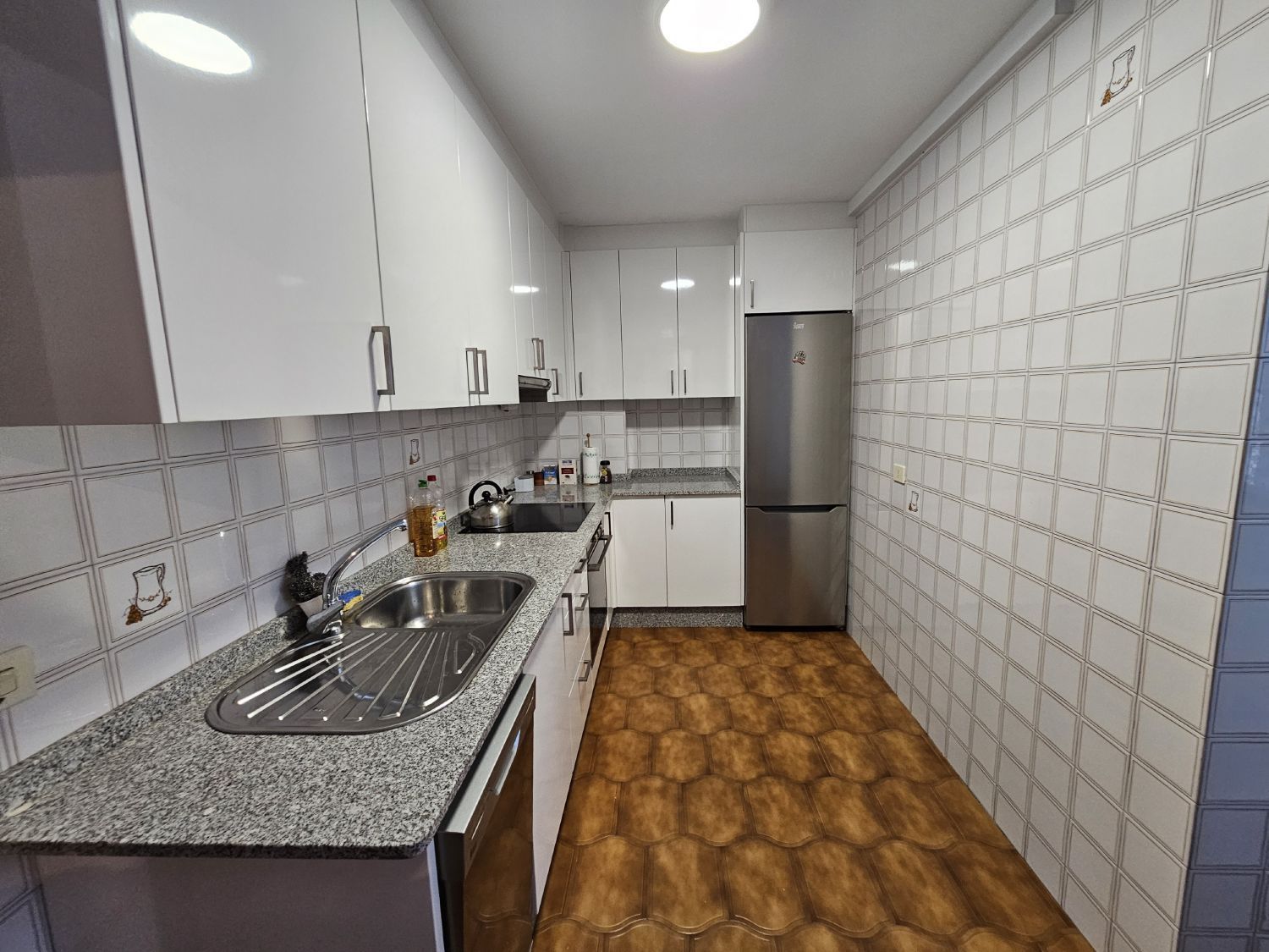 Kitchen of Flat for sale in A Coruña Capital   with Storage room