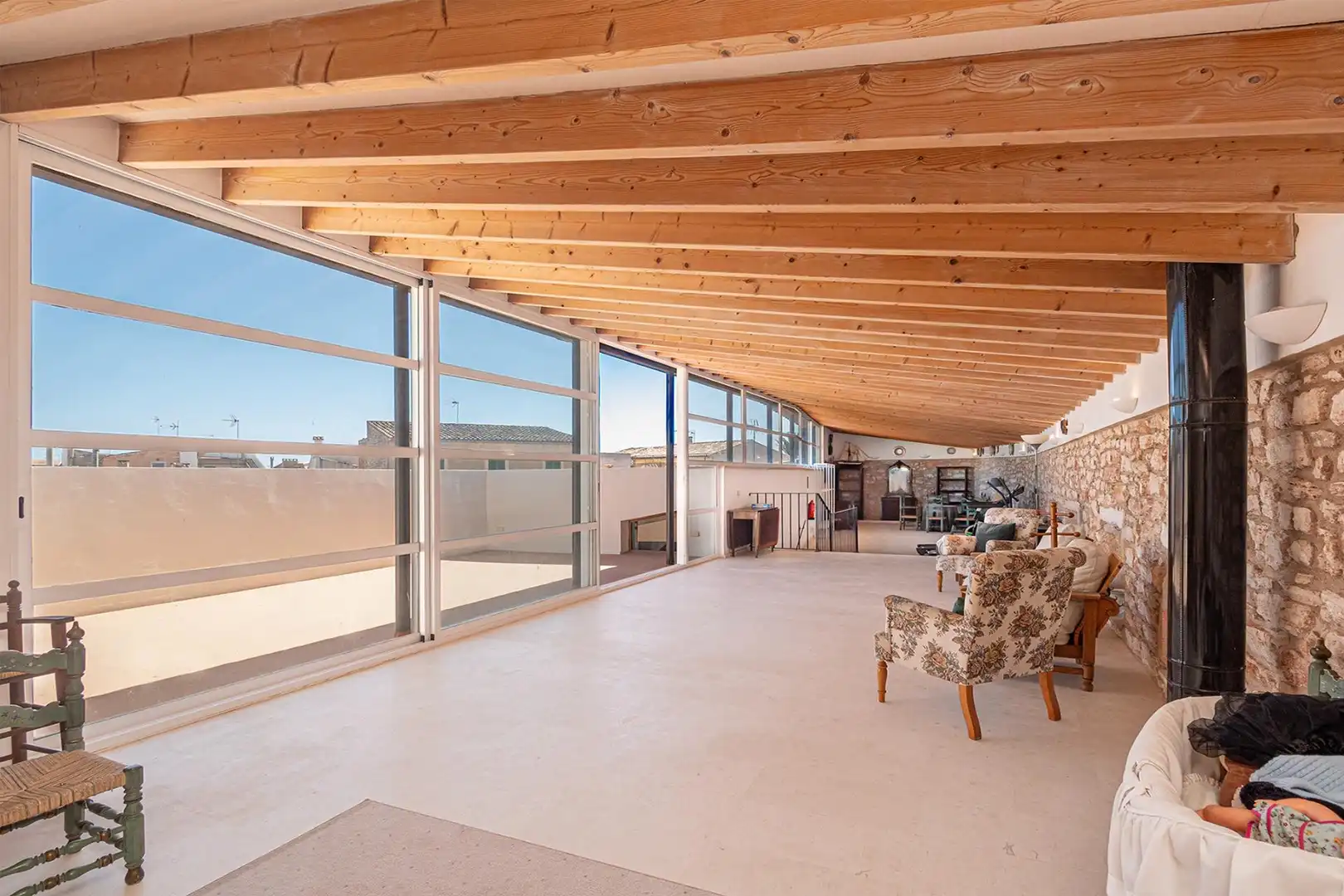 Terrace of Houses for sale in Santanyí  with Private garden, Terrace and Storage room