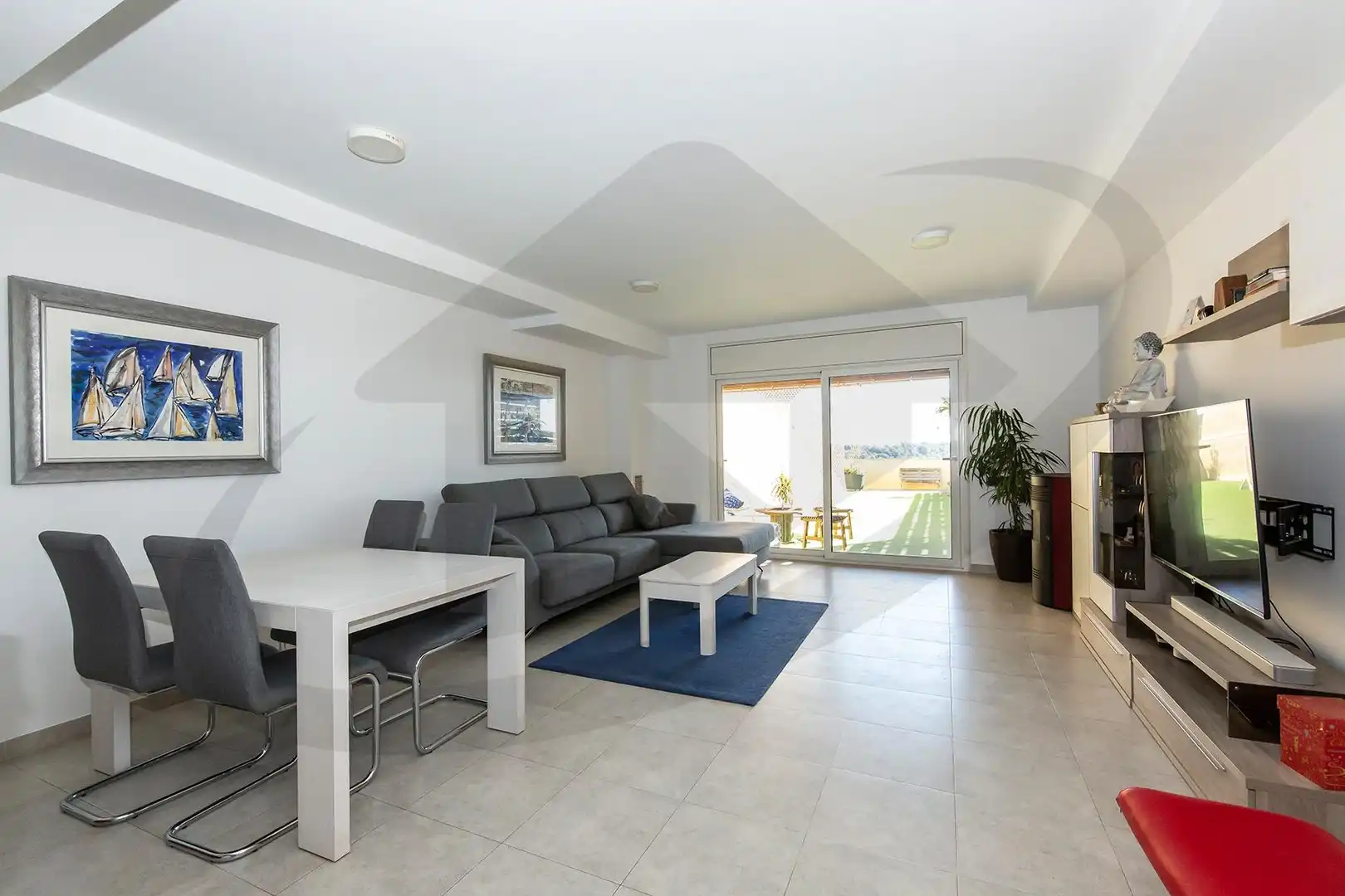 Sala de estar de Casa o chalet en venta en Castellar del Vallès con Aire acondicionado, Trastero y Balcón