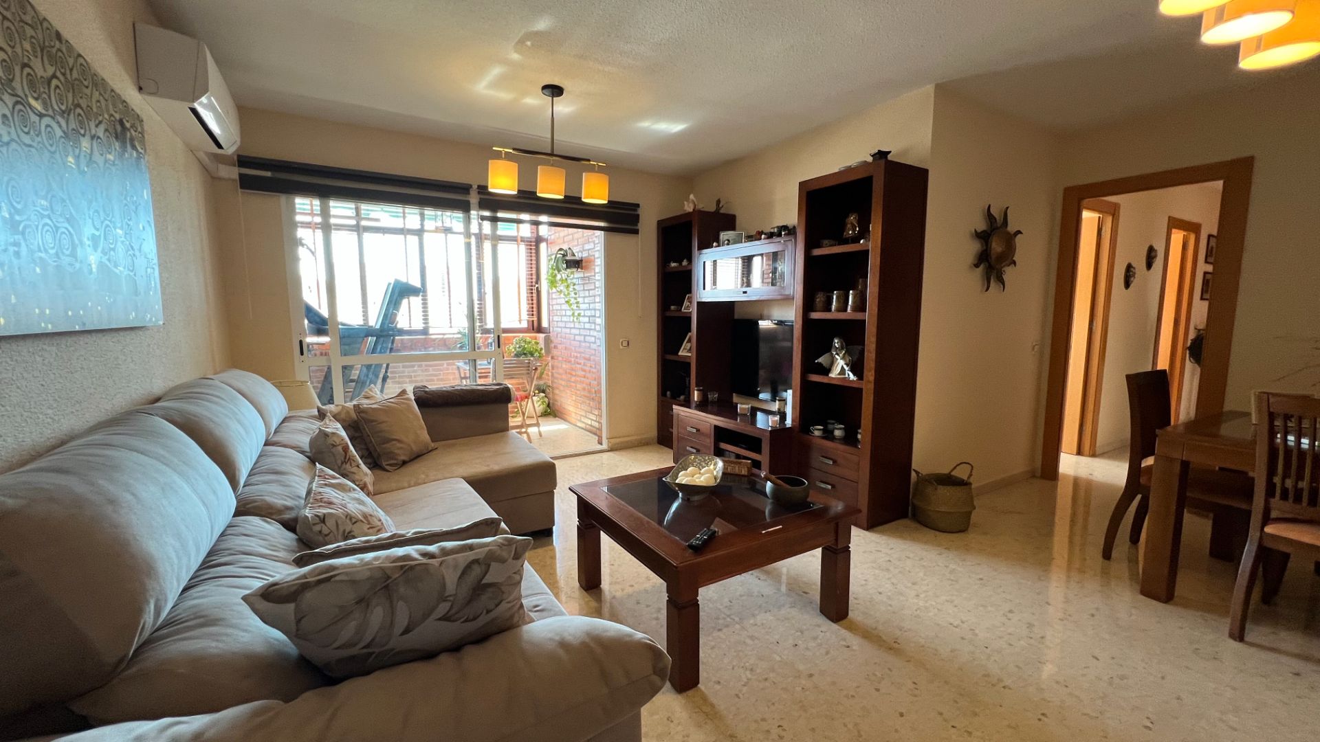Sala de estar de Piso en venta en Málaga Capital con Aire acondicionado, Terraza y Trastero