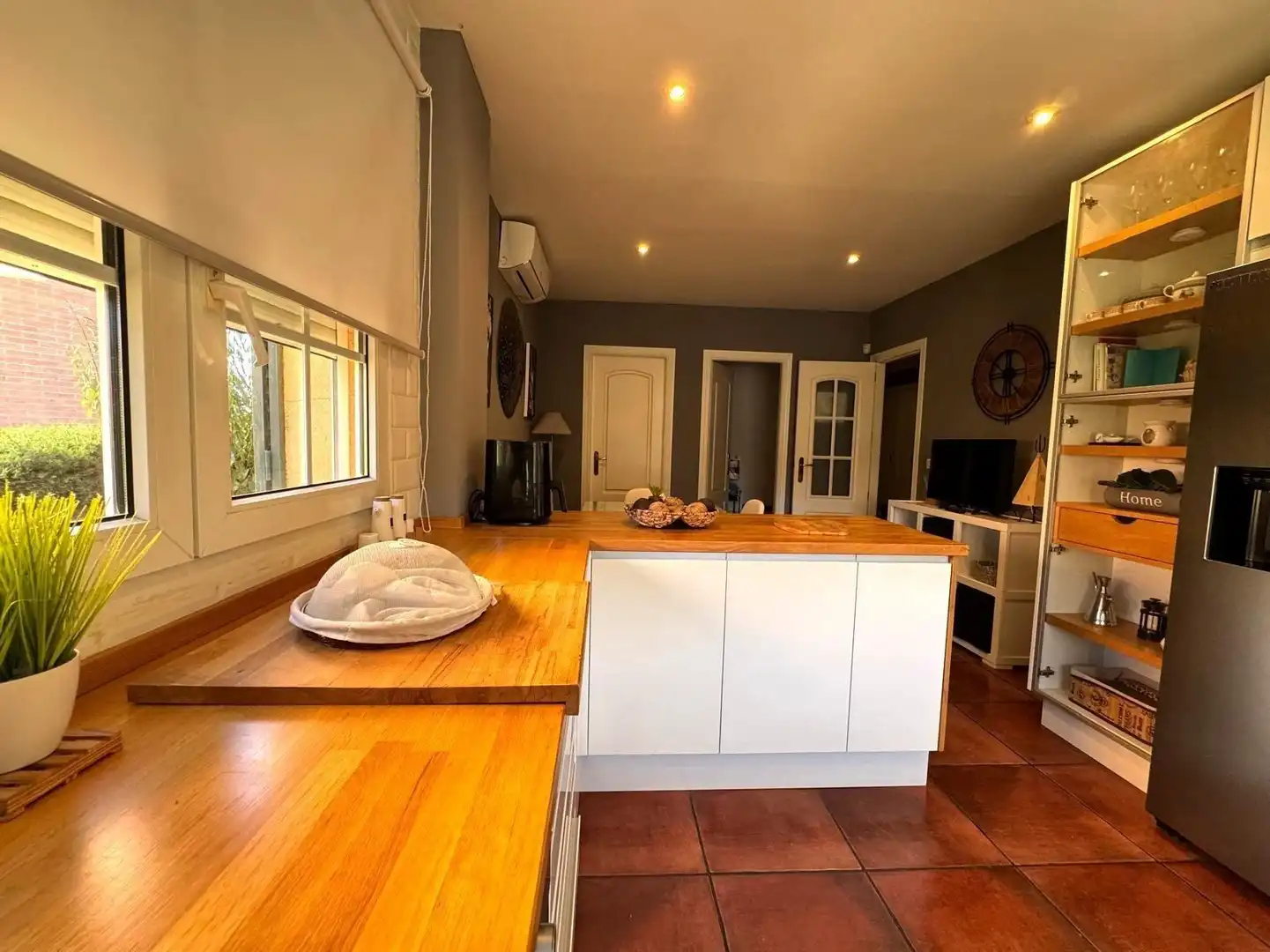 Cocina de Casa o chalet en venta en Badajoz con Aire acondicionado, Jardín privado y Terraza