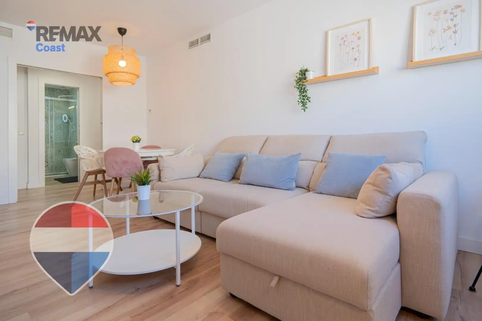 Sala de estar de Piso en venta en Málaga con Aire acondicionado, Calefacción y Jardín privado