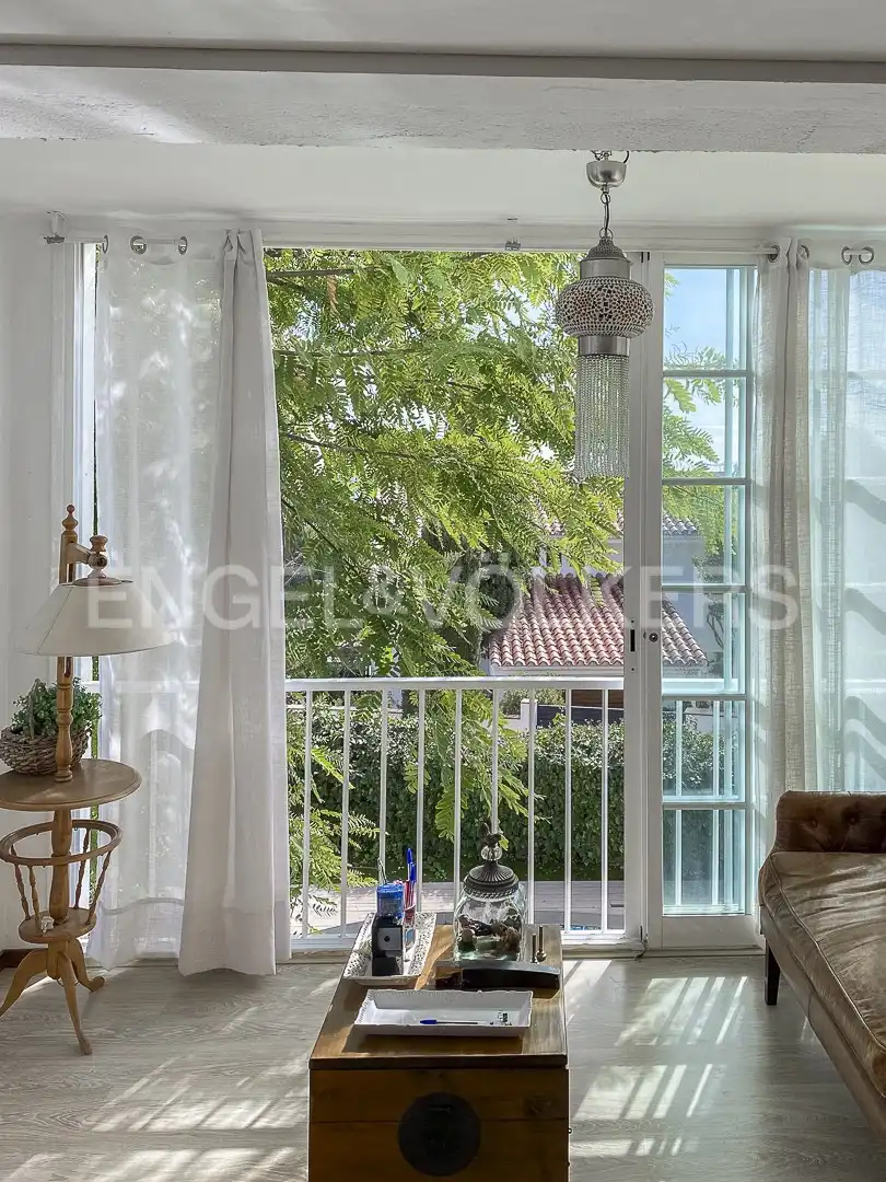 Terraza de Casa adosada de alquiler en Sitges con Calefacción, Jardín privado y Terraza