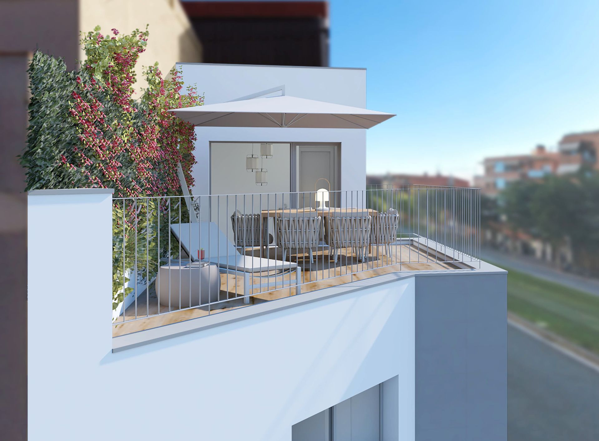 Terrassa de Casa o xalet en venda en Cornellà de Llobregat amb Aire condicionat, Calefacció i Parquet