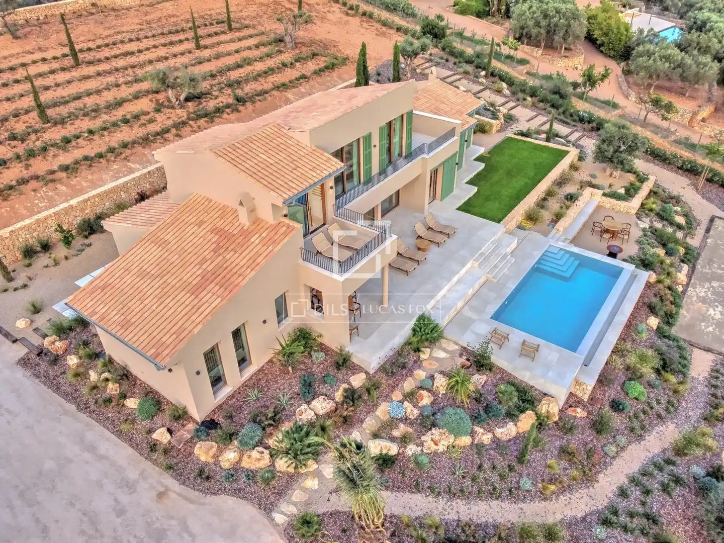 Außenansicht von Country house zum Verkauf in  Palma de Mallorca mit Klimaanlage, Heizung und Privatgarten