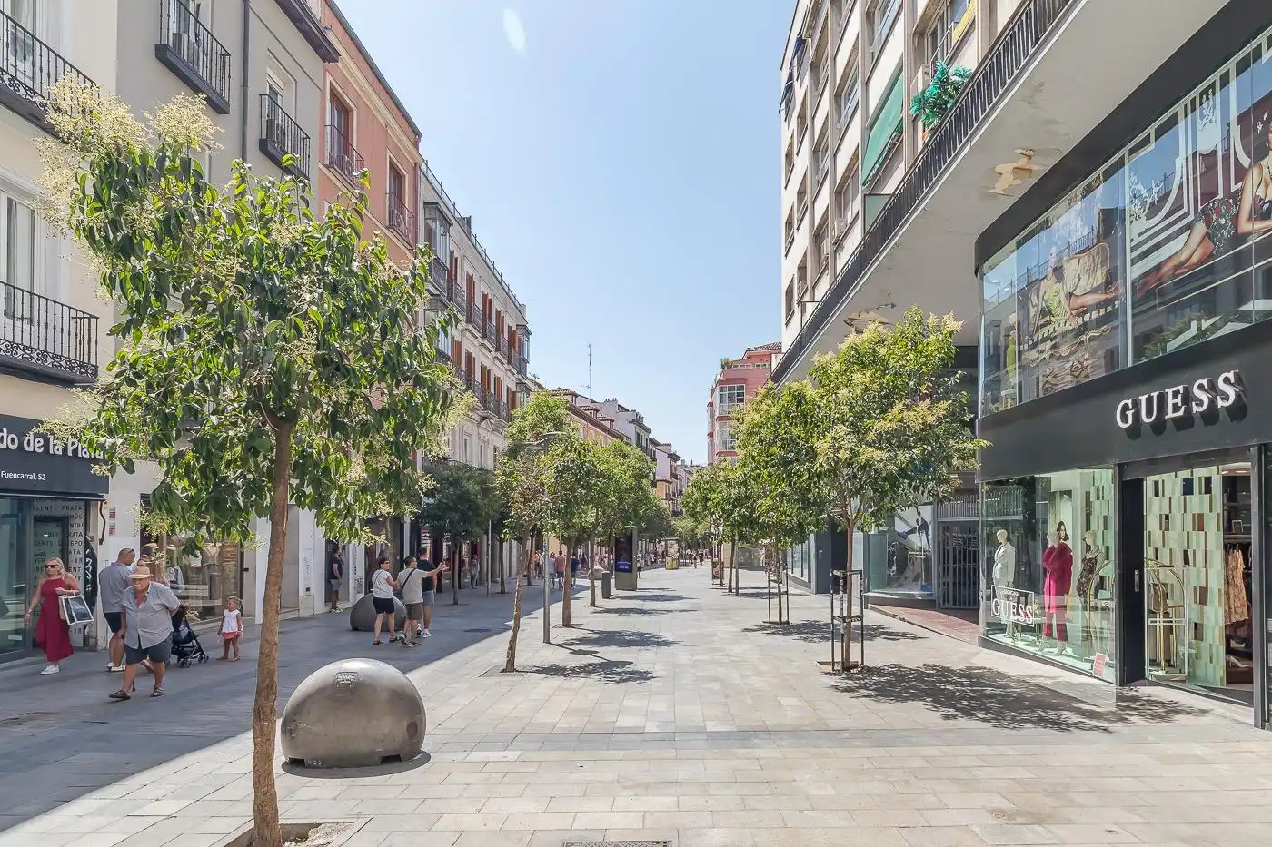 Vista exterior de Apartamento de alquiler en Madrid con Aire acondicionado, Calefacción y Amueblado
