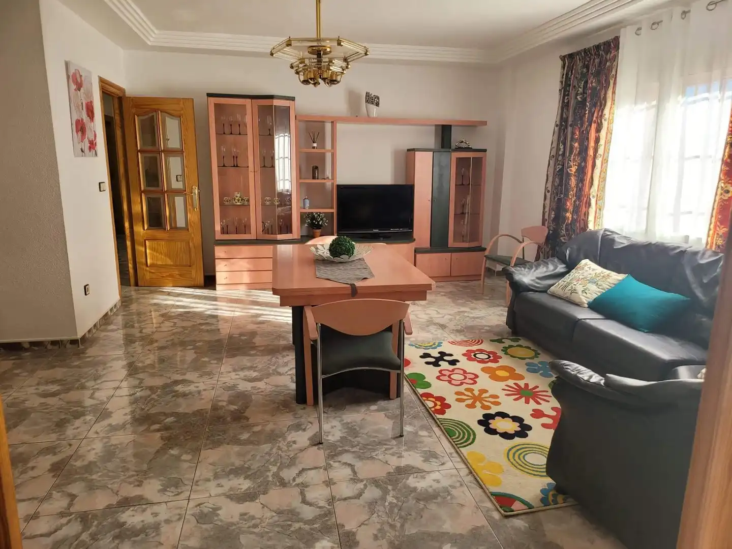 Living room of Flat for sale in Murcia  with Air Conditioner, Private garden and Storage room