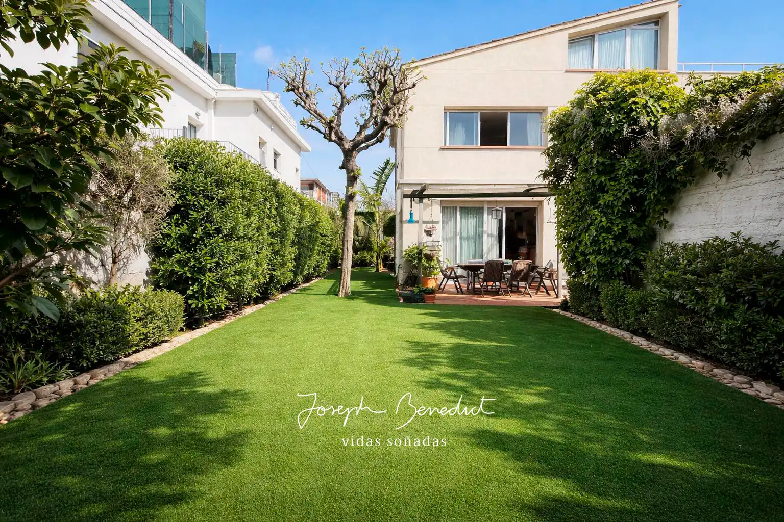 Jardín de Casa o chalet en venta en Castelldefels con Aire acondicionado, Calefacción y Jardín privado