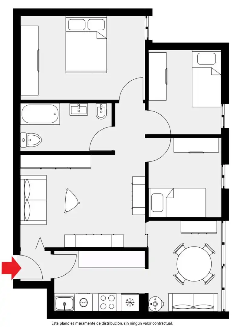Piso en venta en Getafe con Terraza