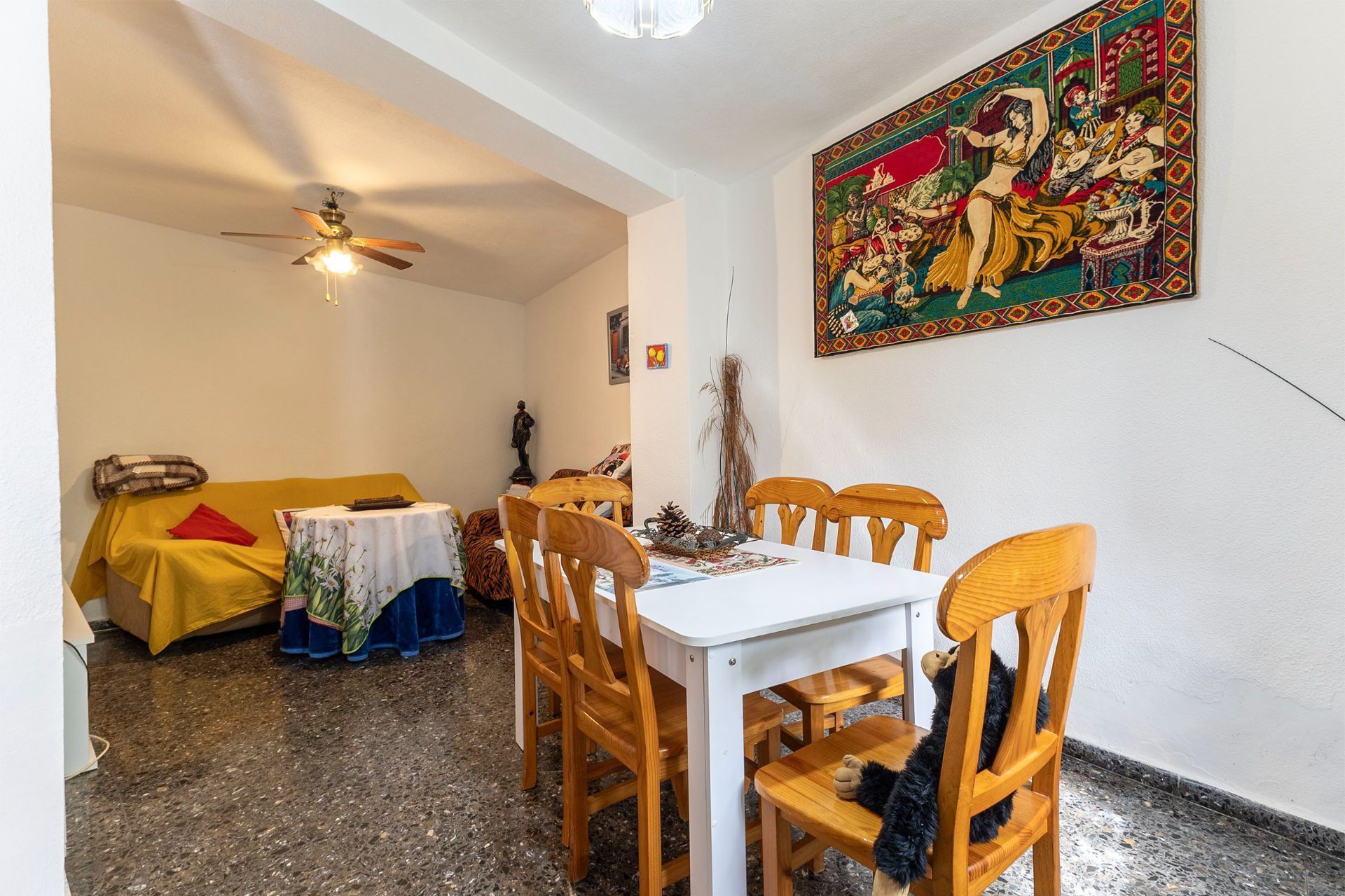 Dining room of House or chalet for sale in Busot  with Air Conditioner, Private garden and Terrace