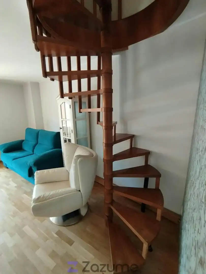 Terraza de Piso de alquiler en Terrassa con Aire acondicionado, Calefacción y Amueblado
