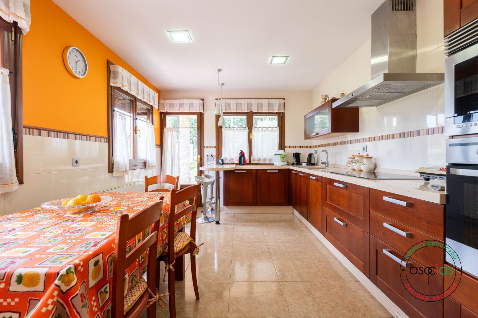 Cocina de Casa o chalet en venta en Gijón  con Calefacción, Jardín privado y Parquet