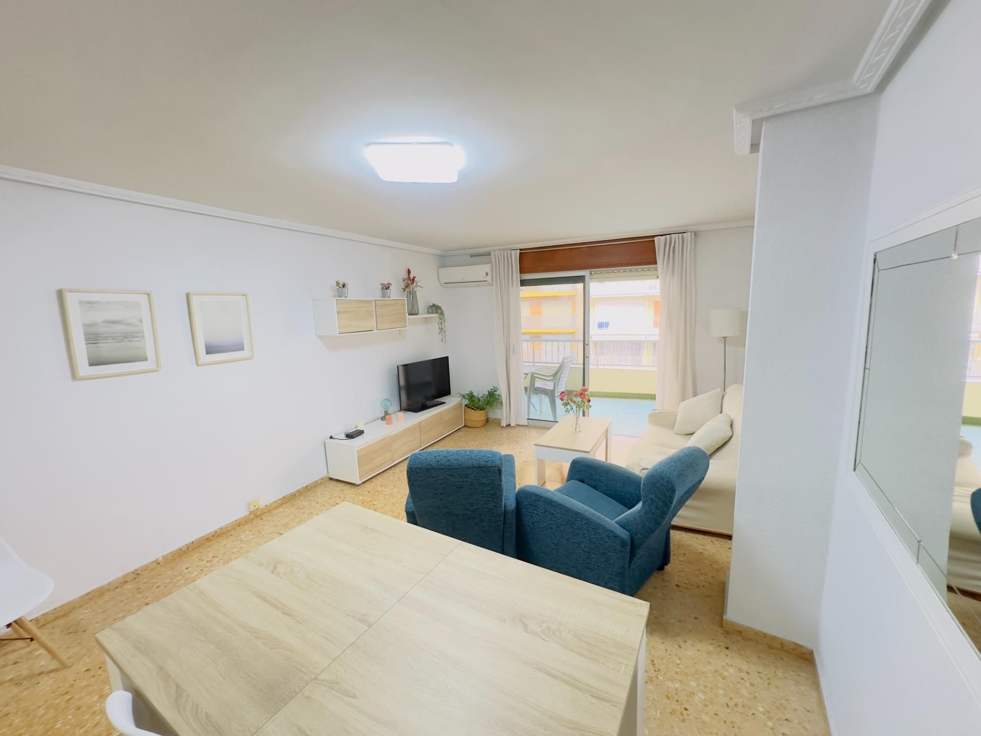 Sala d'estar de Apartament en venda en Cullera amb Terrassa i Balcó