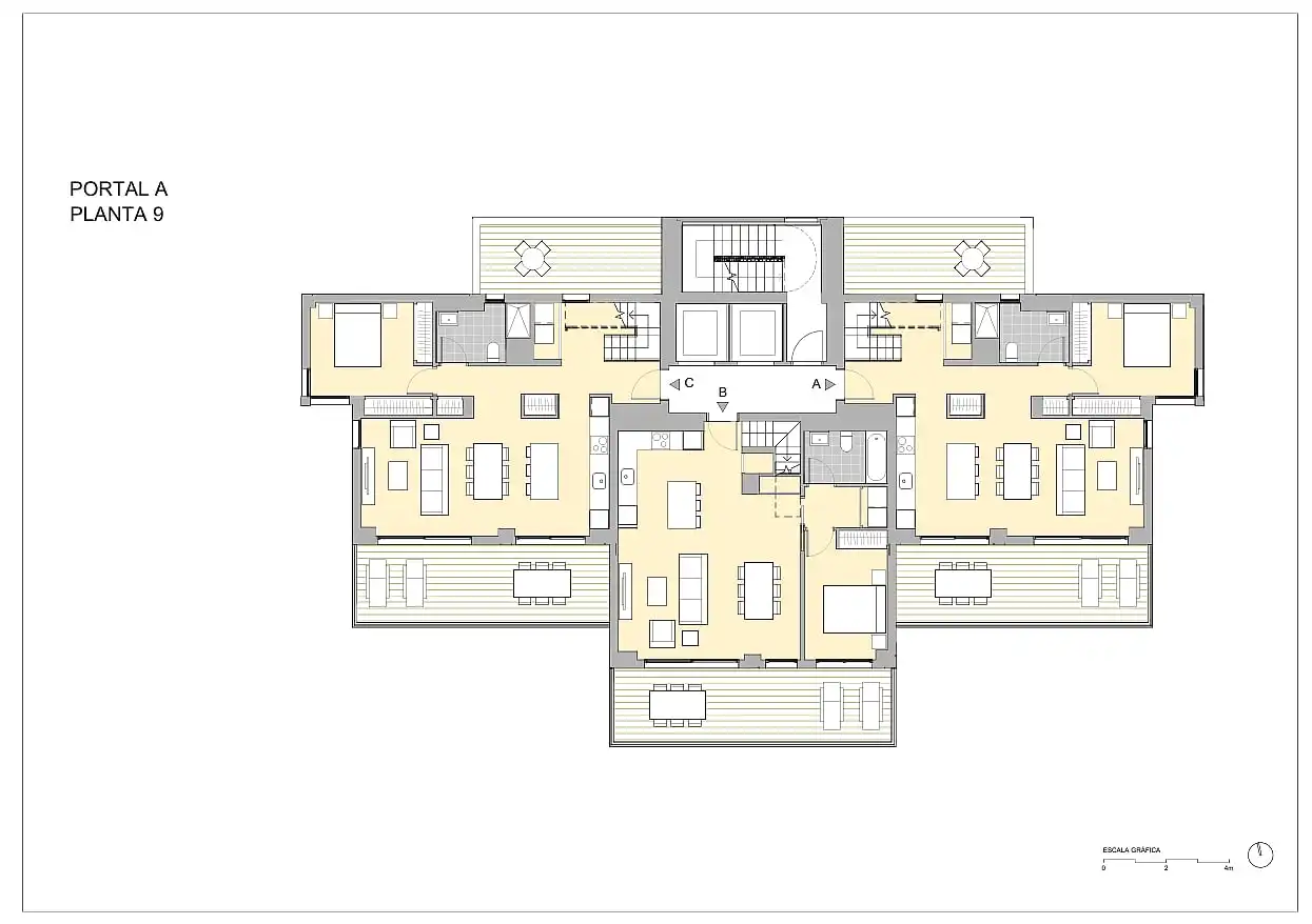 Apartment with terrace for sale in Zona Levante - Playa Fossa, imagen 19