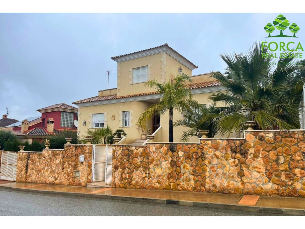 Vista exterior de Casa o xalet en venda en  Murcia Capital amb Calefacció i Piscina