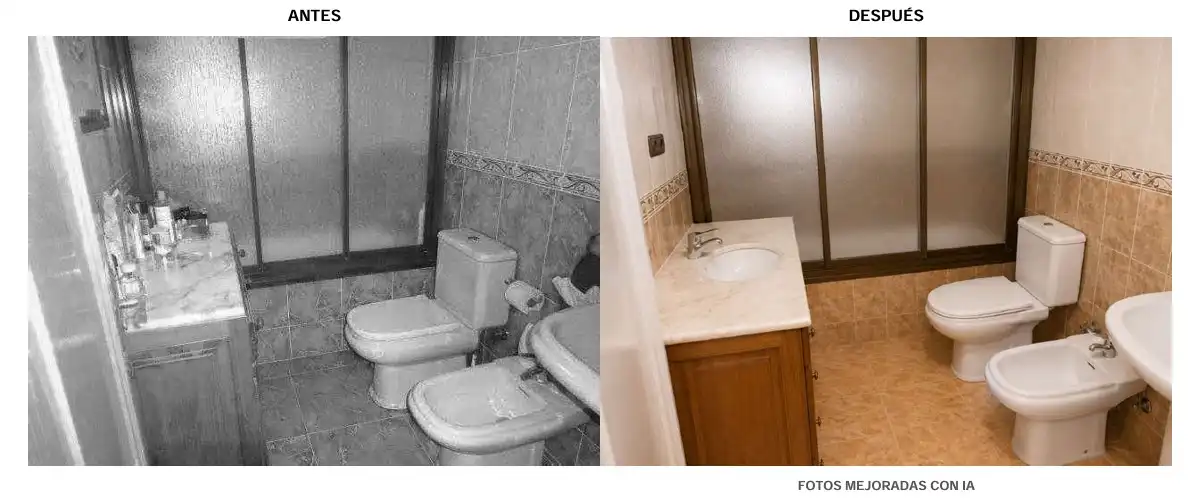 Bany de Casa adosada en venda en Roquetas de Mar amb Terrassa, Traster i Moblat