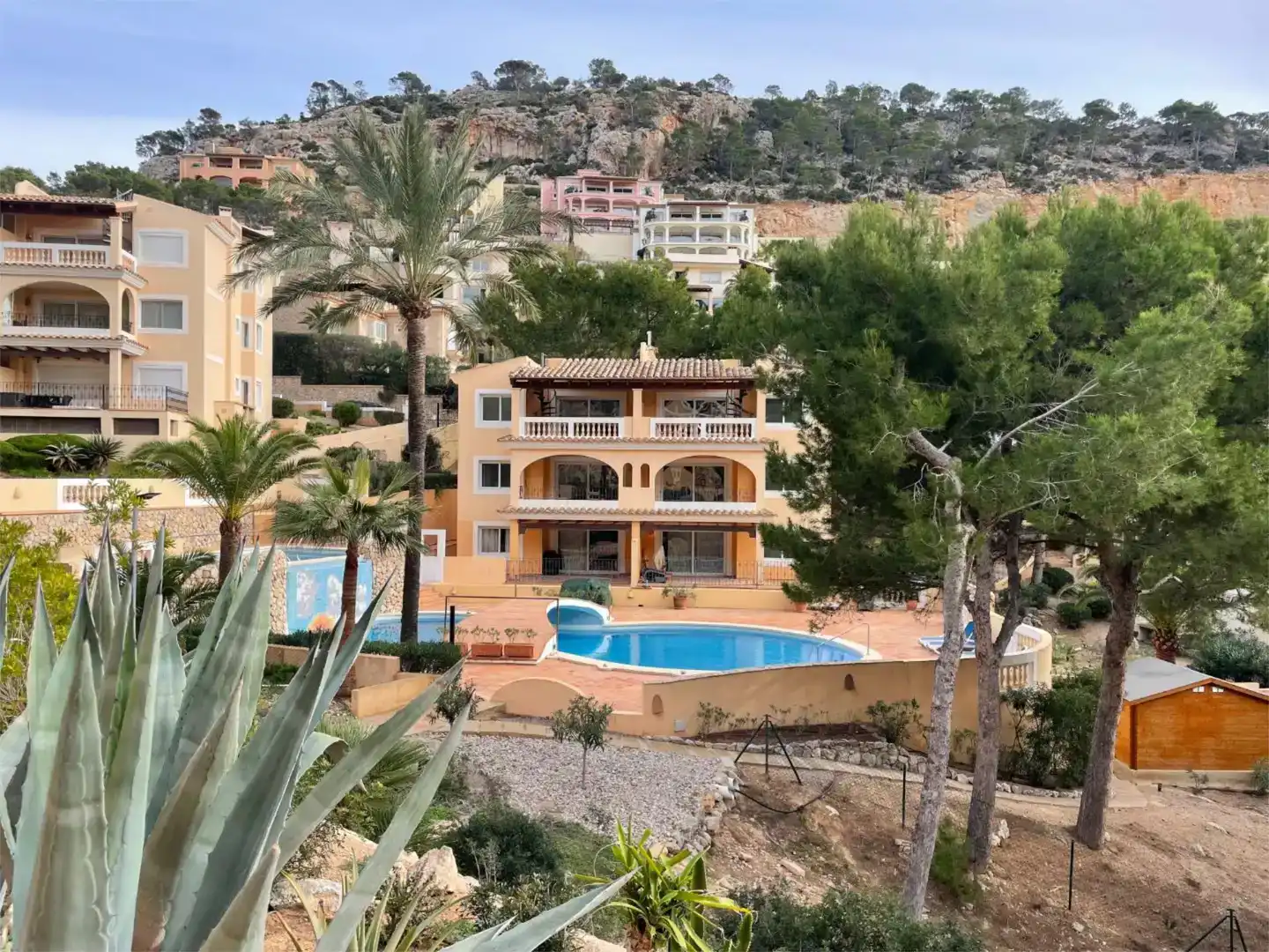 Außenansicht von Wohnung zum Verkauf in Andratx mit Klimaanlage und Schwimmbad