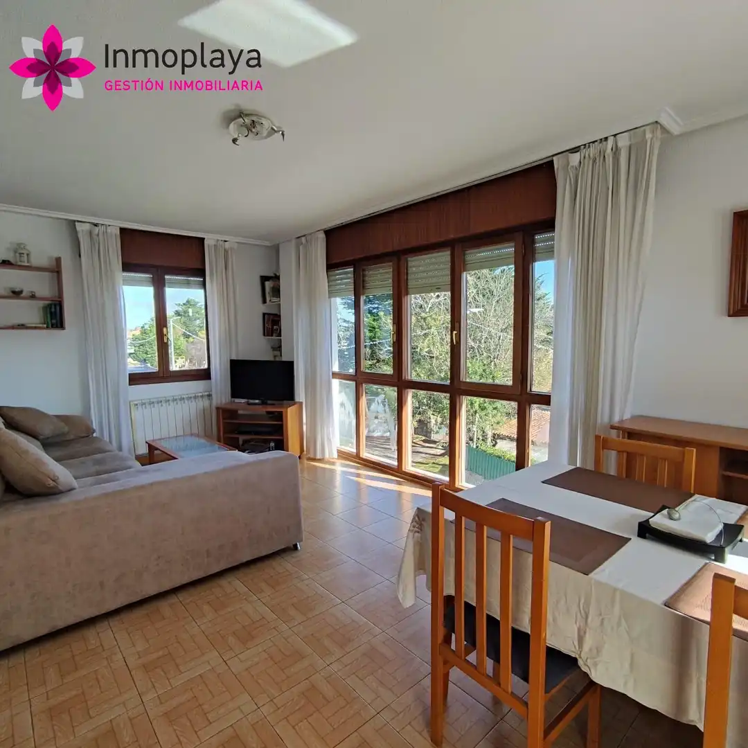 Wohnzimmer von Wohnung zum Verkauf in Noja mit Heizung, Terrasse und Möbliert