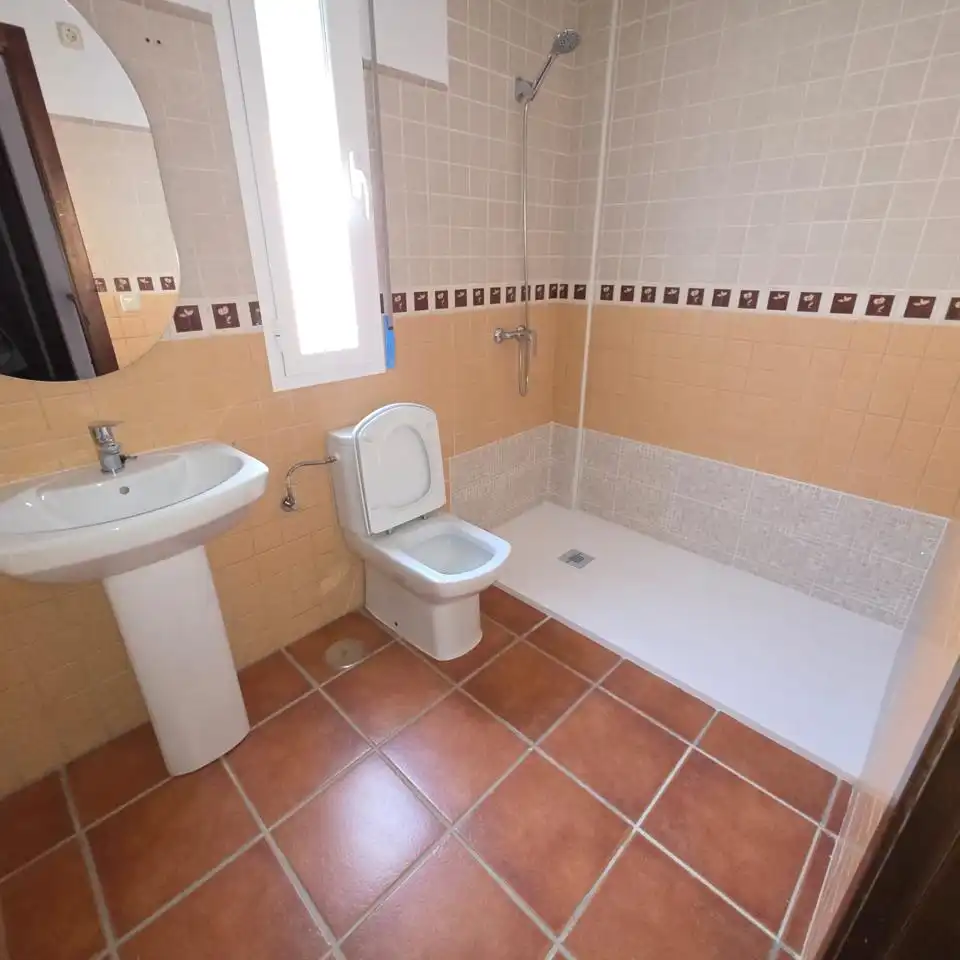 Bathroom of Houses for sale in Cuevas del Almanzora  with Private garden, Terrace and Community pool