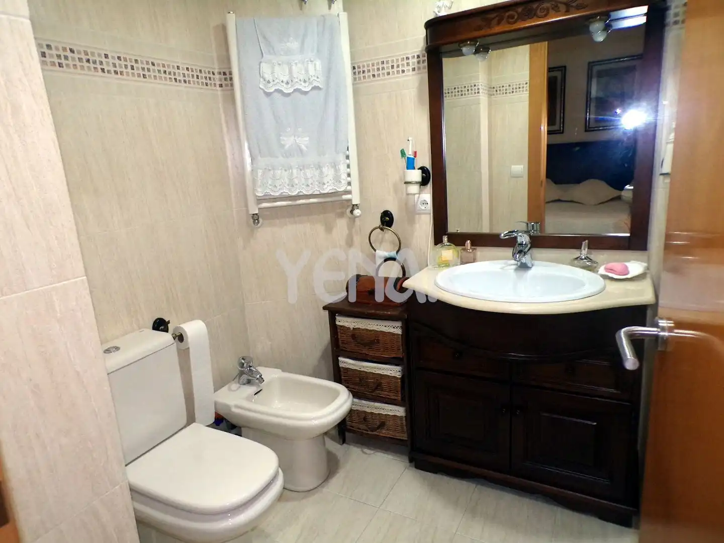 Badezimmer von Maisonette zum Verkauf in Castalla mit Klimaanlage, Heizung und Abstellraum