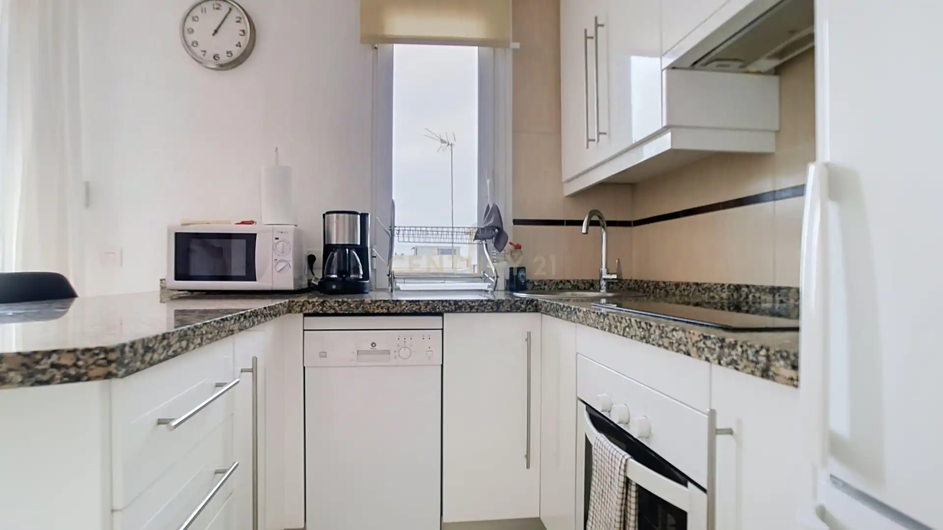 Kitchen of Apartments for rent in Mijas  with Air Conditioner and Washing machine