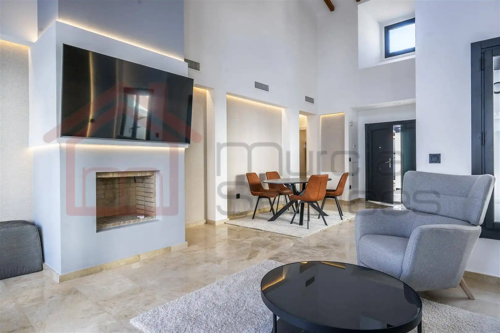 Sala de estar de Casa o chalet en venta en Campo de Murcia