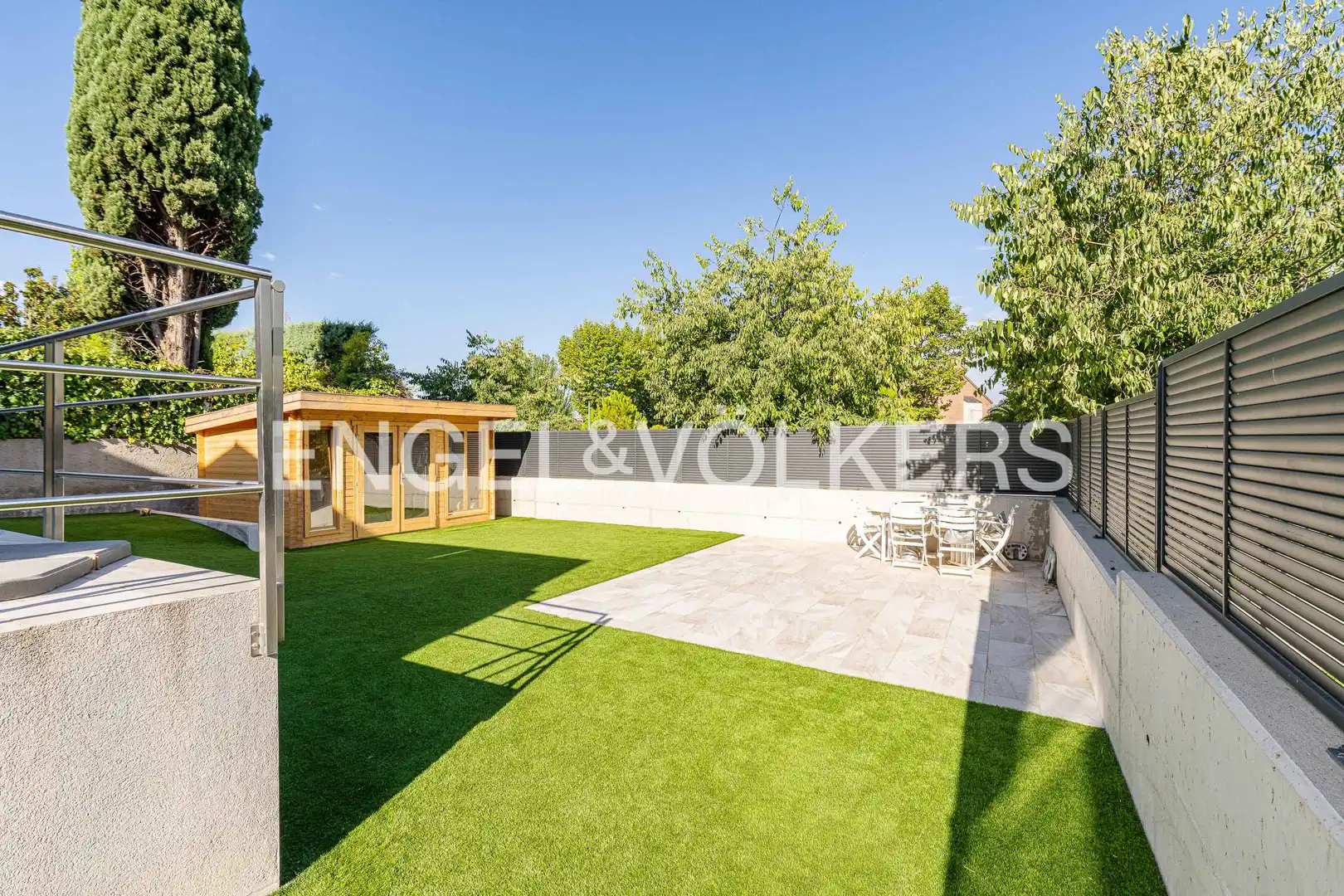 Terrassa de Casa o xalet en venda en Pozuelo de Alarcón amb Aire condicionat, Calefacció i Jardí privat