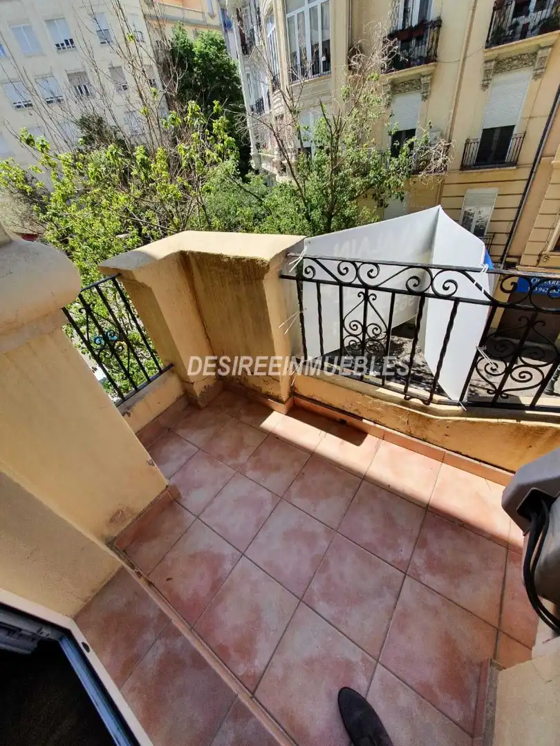 Balcony of Flat for rent in Valencia  with Air Conditioner, Heating and Parquet flooring
