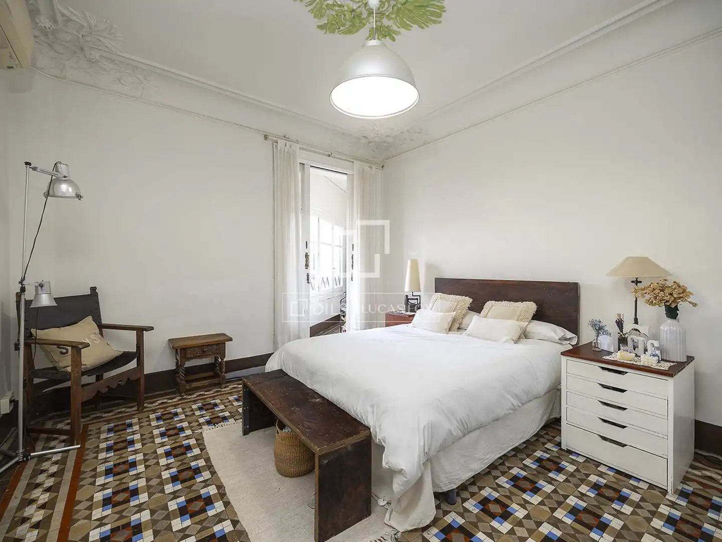 Bedroom of Flat for sale in Barcelona  with Air Conditioner, Heating and Terrace