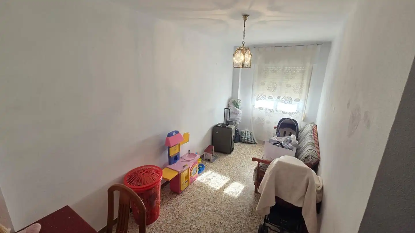Living room of Flat for sale in Santa Cruz de la Zarza  with Heating, Parquet flooring and Terrace