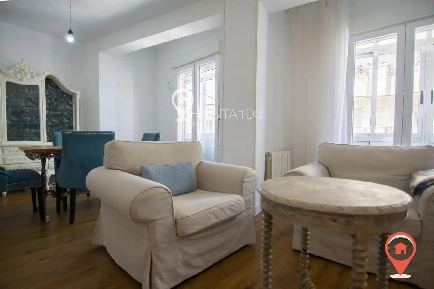 Sala d'estar de Pis en venda en Cuenca amb Calefacció