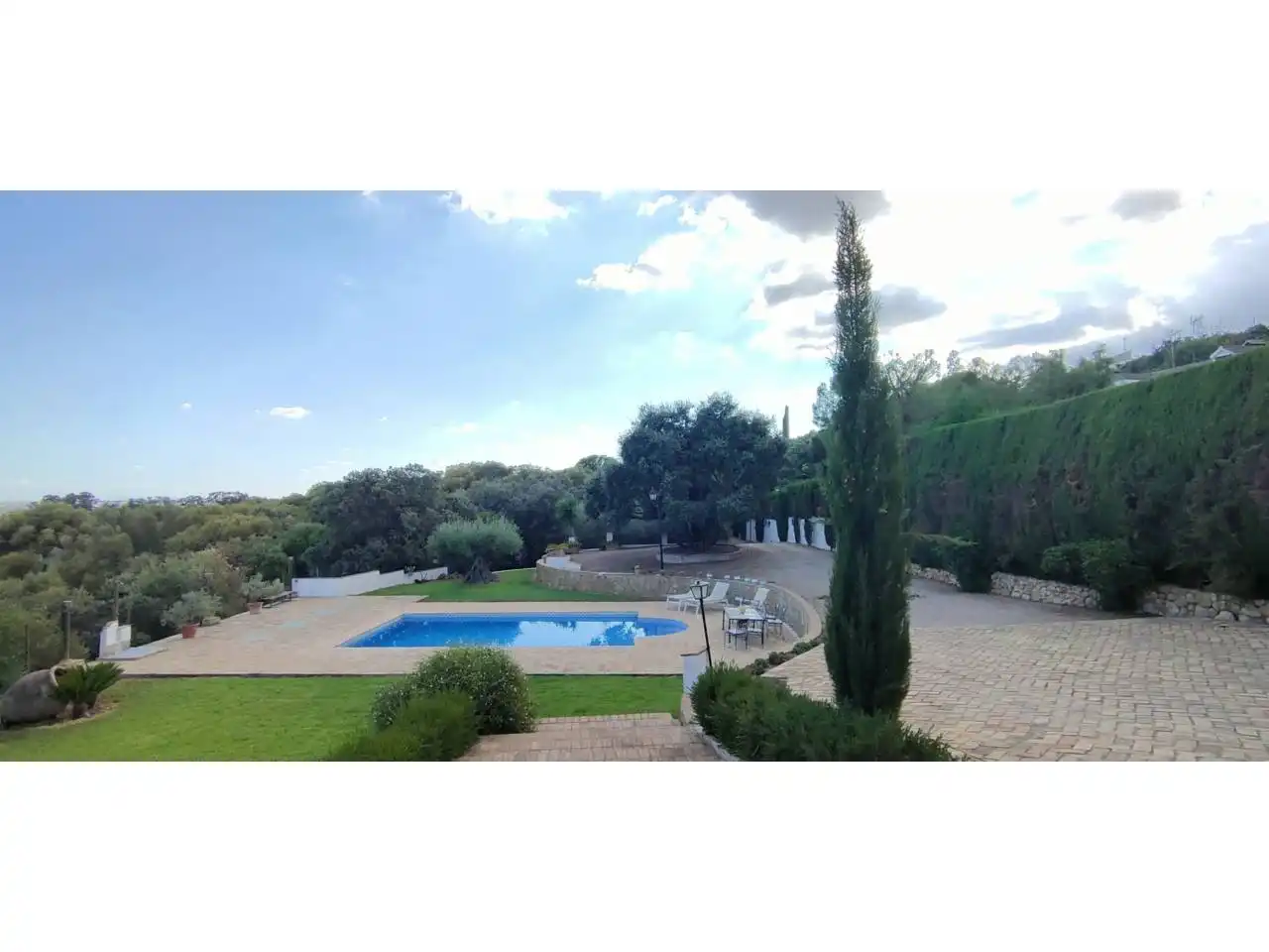 Jardí de Casa o xalet en venda en Hornachuelos amb Jardí privat, Terrassa i Piscina