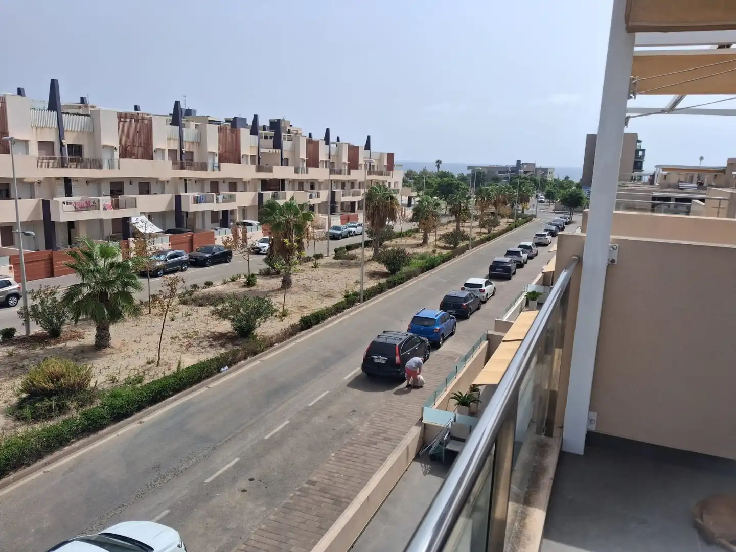 Exterior view of Attic for rent in Pilar de la Horadada  with Air Conditioner, Terrace and Furnished