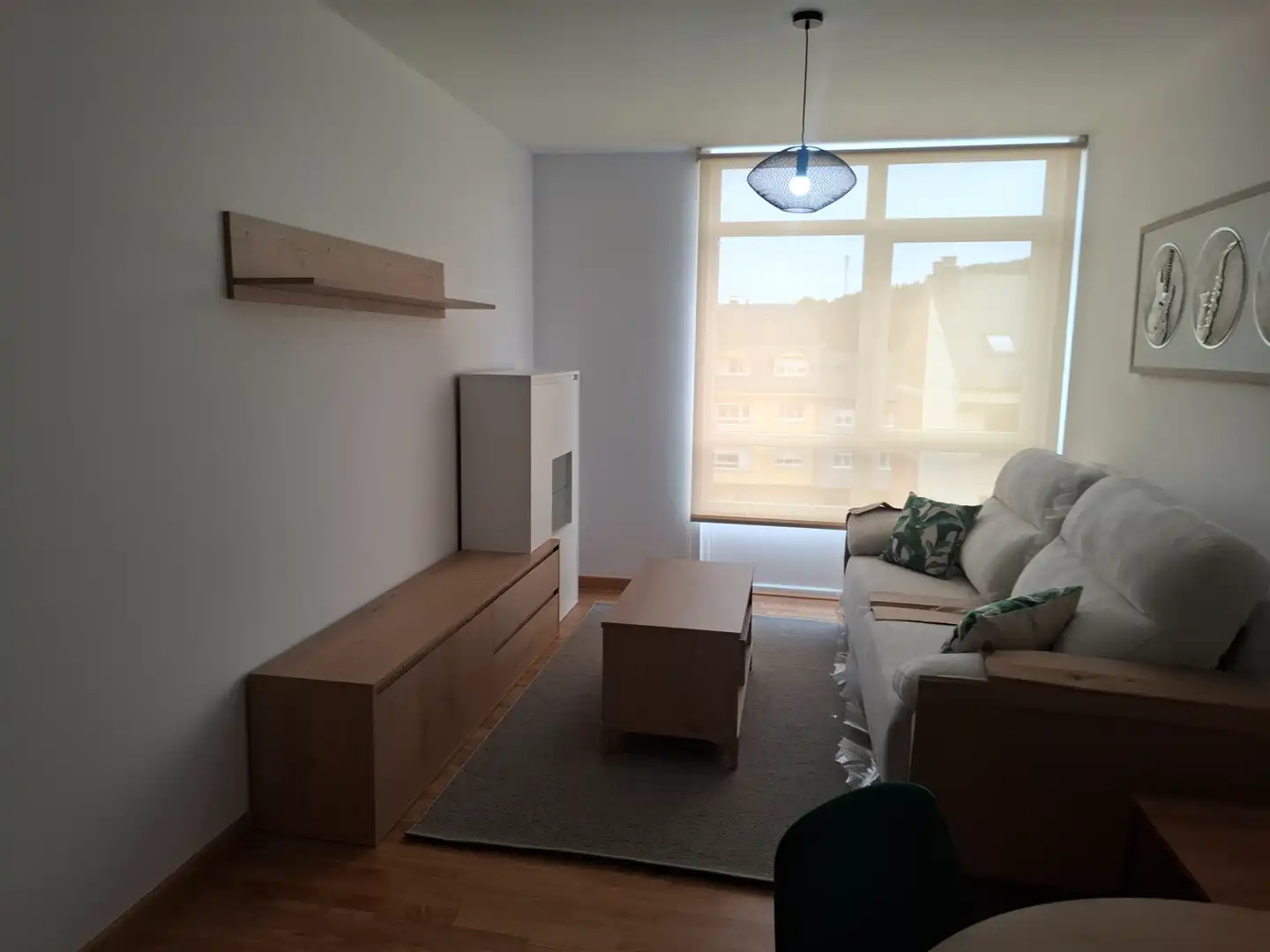 Sala d'estar de Pis en venda en O Vicedo  amb Traster i Moblat