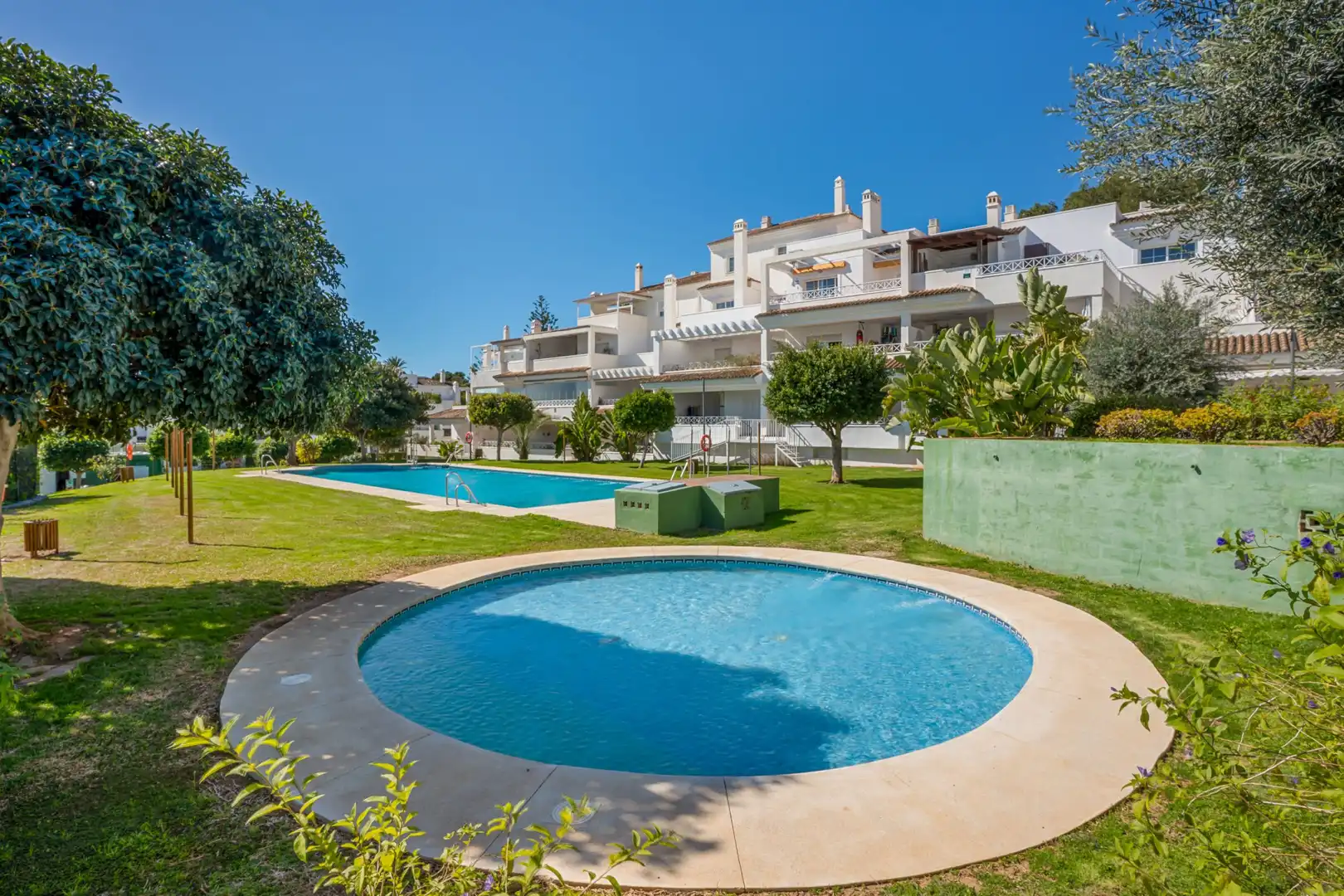 Jardín de Apartamento en venta en Marbella con Aire acondicionado, Terraza y Trastero