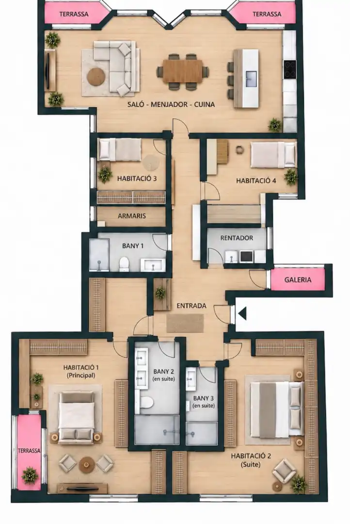 Piso con ascensor en venta en Carrer Bisbe Lorenzana, imagen 2