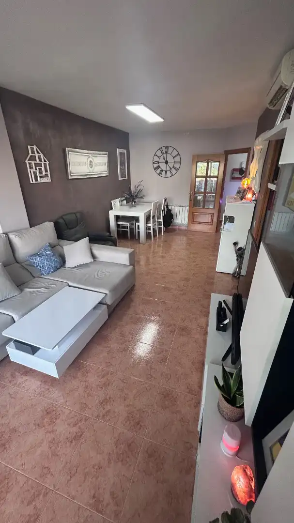 Living room of Flat for sale in Pineda de Mar  with Air Conditioner, Heating and Balcony