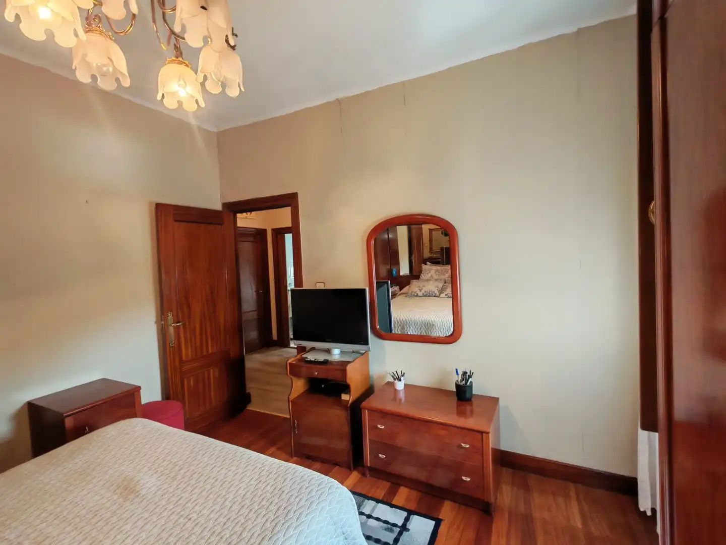 Bedroom of Flat for sale in Abanto y Ciérvana-Abanto Zierbena  with Heating