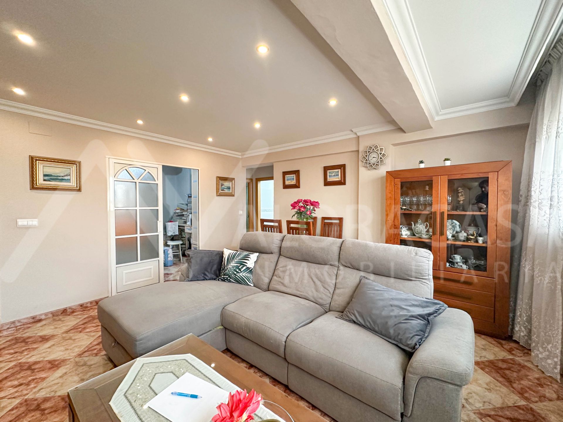 Sala de estar de Piso en venta en Málaga Capital con Aire acondicionado y Amueblado