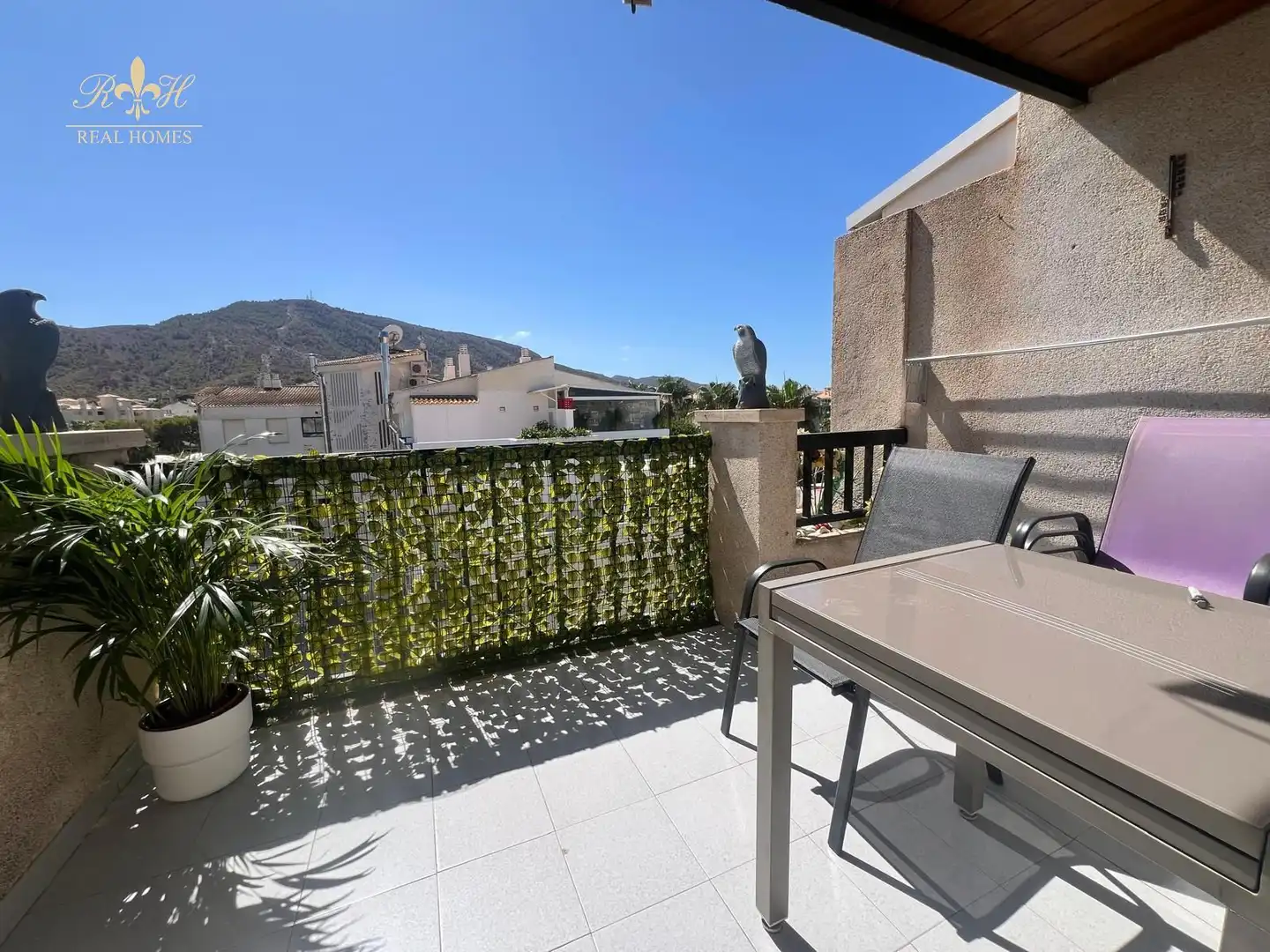 Terraza de Ático de alquiler en L'Alfàs del Pi con Aire acondicionado, Calefacción y Terraza