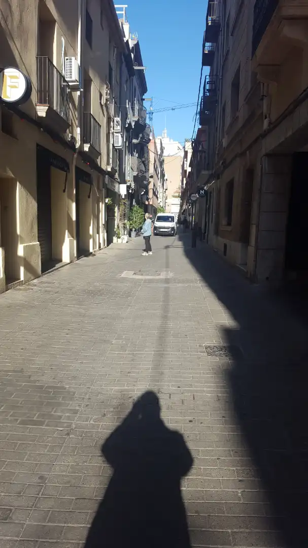 Außenansicht von Geschaftsraum zur Miete in Badalona mit Klimaanlage, Heizung und Terrasse