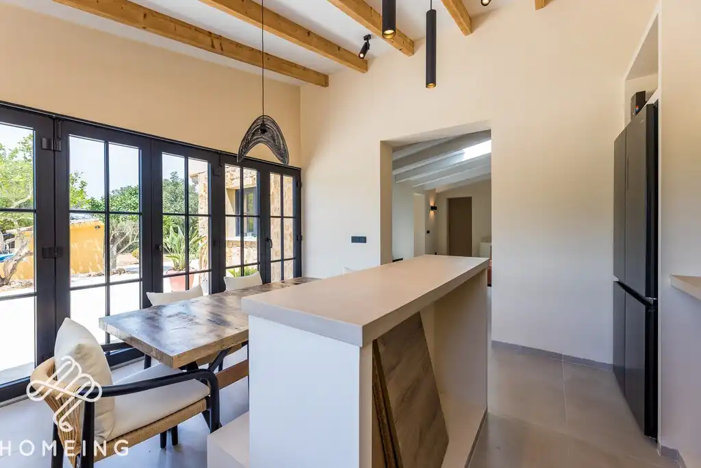 Kitchen of Country homes for rent in Llucmajor  with Air Conditioner, Private garden and Swimming Pool