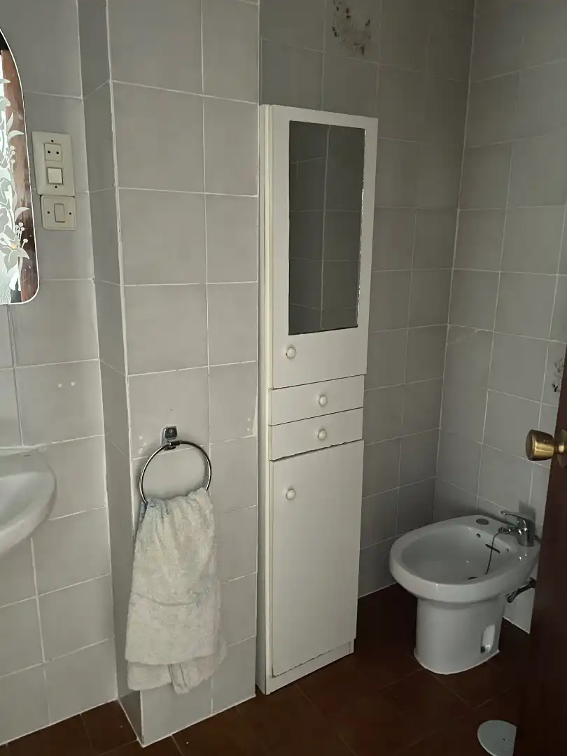 Bathroom of Flat for rent in Almendralejo  with Air Conditioner, Furnished and Washing machine