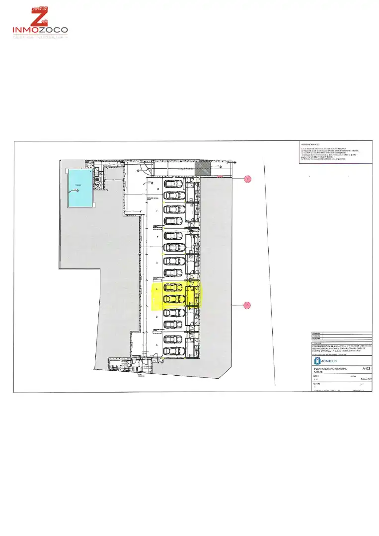 Parking de Casa adosada en venta en Las Rozas de Madrid con Calefacción, Jardín privado y Terraza