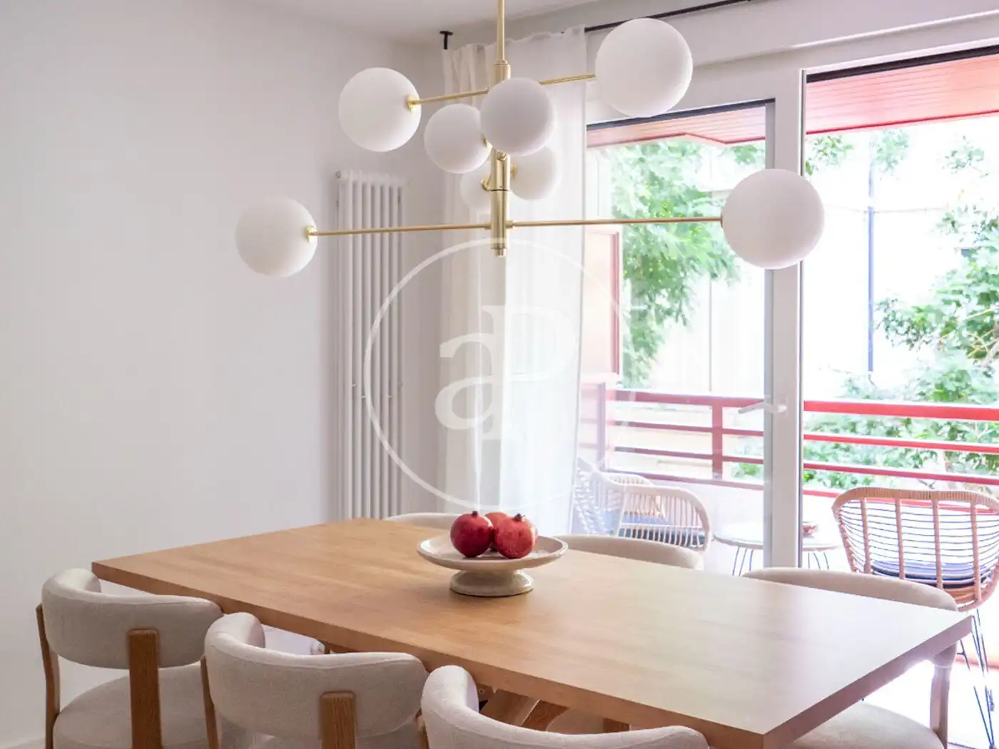 Esszimmer von Wohnung zum Verkauf in Madrid mit Klimaanlage, Heizung und Terrasse