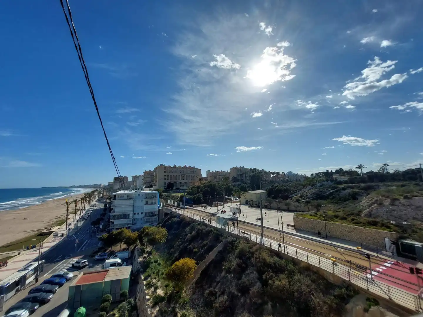 Außenansicht von Wohnung zur Miete in El Campello mit Klimaanlage, Terrasse und Möbliert