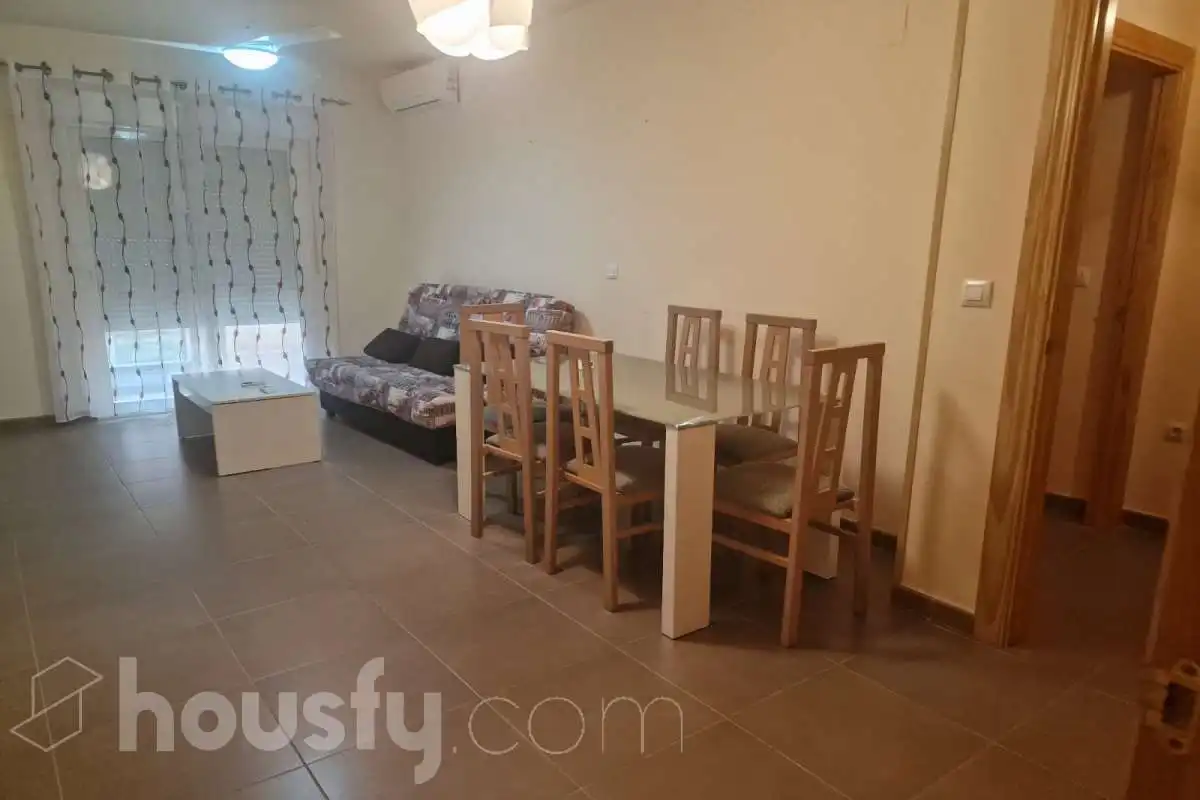 Living room of Flat for rent in Roquetas de Mar  with Air Conditioner, Heating and Terrace
